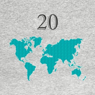 My Number 20 & The World T-Shirt